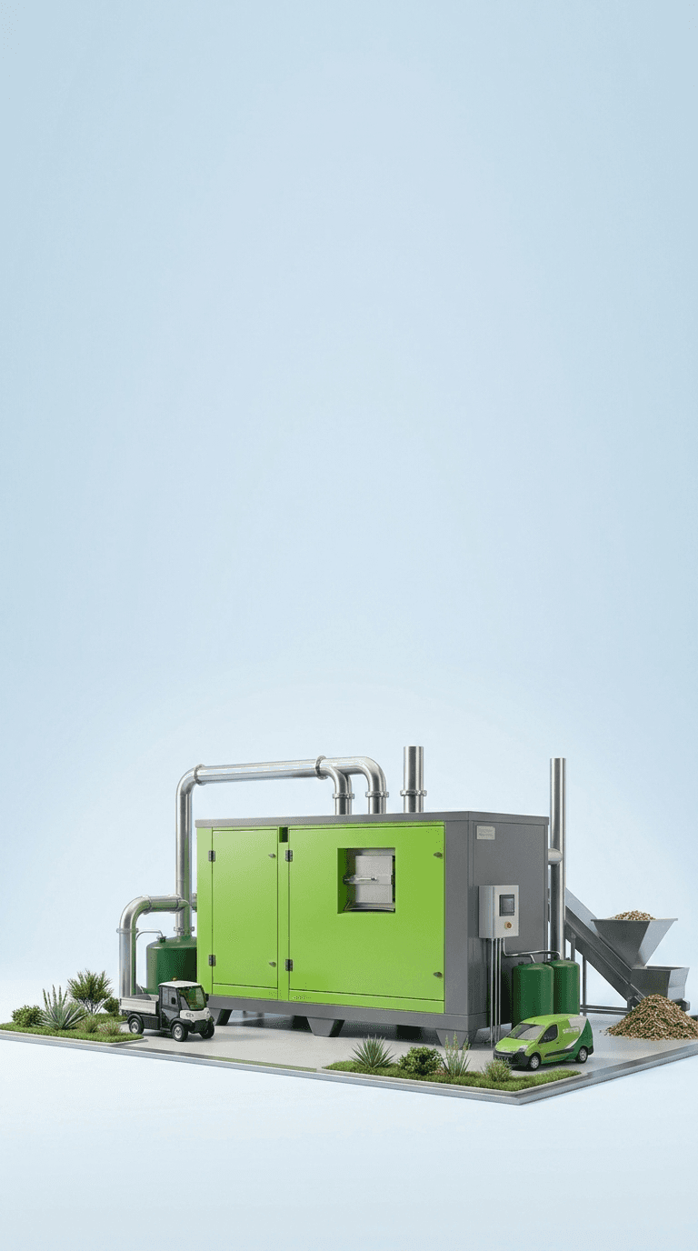 Organic waste composting machine